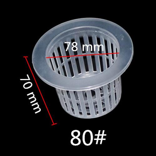 10Pcs Hydroponic Colonization Cup Soilless Mesh Plant Growing Basket Liquid Planting Pot Seedling Vegetable Water Nursery Cup