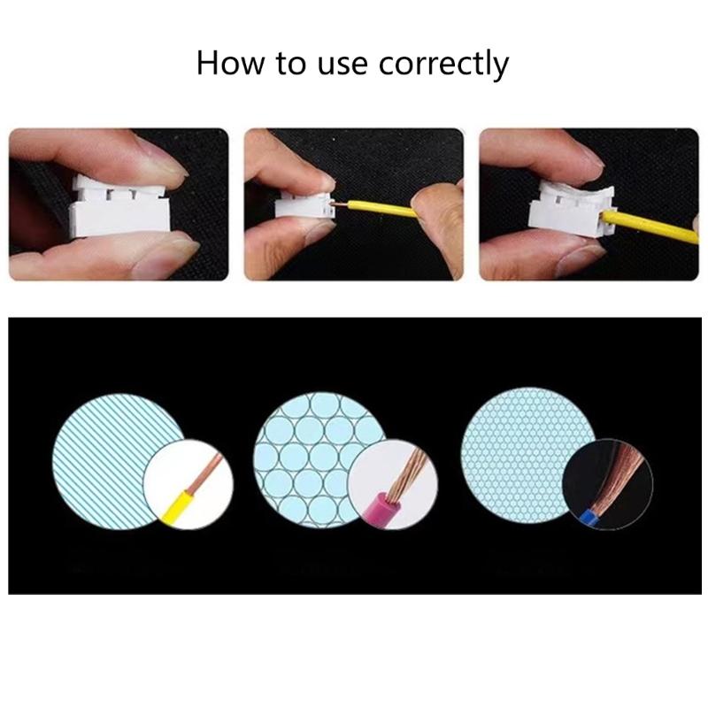 Pack Of 20 Press Fit Electrical Terminals Connectors Suitable For Easy  Wire Connection Home Circuit Upgrades