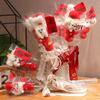 Year of the Snake Plush Tanghulu Bouquet New Year Decoration Gift