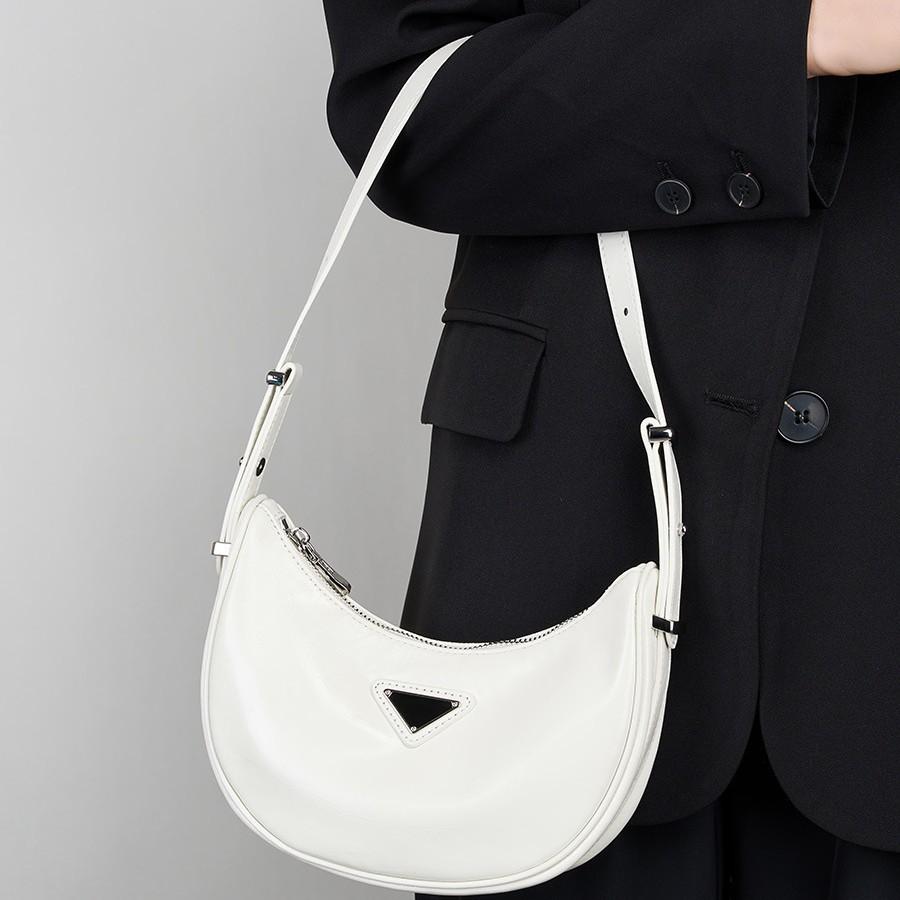 CBBKR&KJJ French Niche Crescent Bag for Women 2025 New High-end Underarm Bag Single Shoulder Crossbody Women's Bag