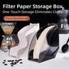Hand Drip Coffee Filter Paper Holder Storager Rack Coffee Filter Holder Coffee Filter Case Barista Tools PTKFQJ04