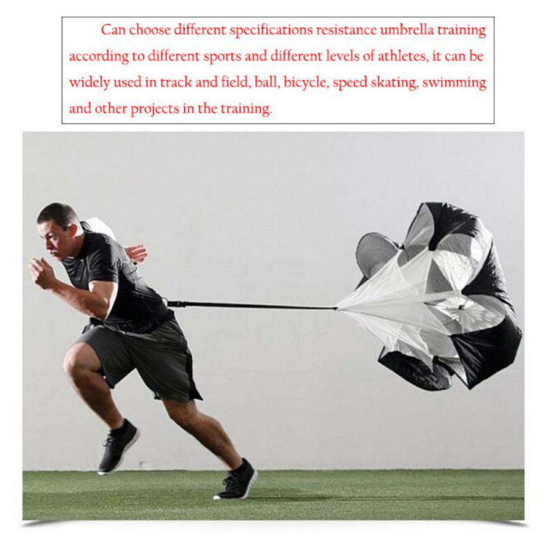 Speed Training Resisted Parachute Running Soccer Training Parachute Umbrella