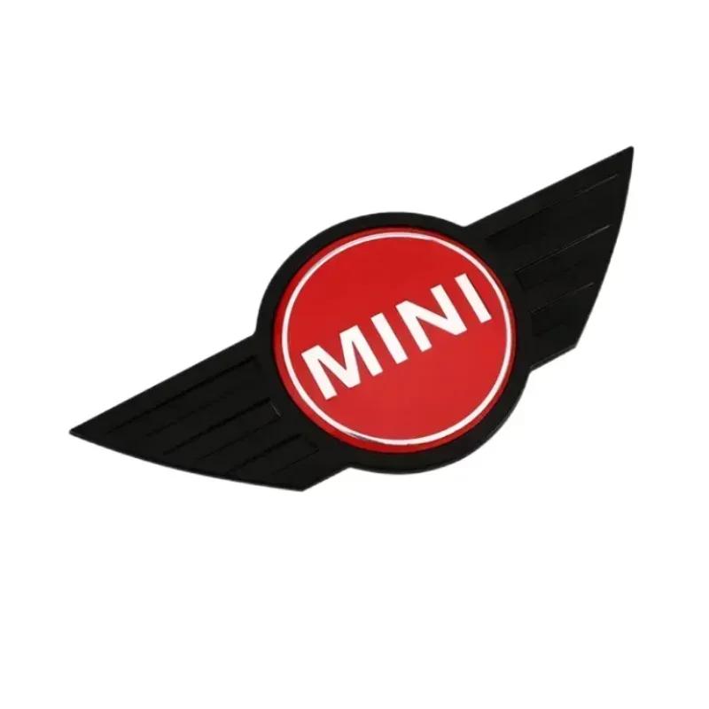 3D ABS Auto Styling Motorkap Embleem Sticker Refit Vervanging voor BMW Mini Cooper Logo R55 R56 R60 R61 Voorhoofd Hoofd Accessoires