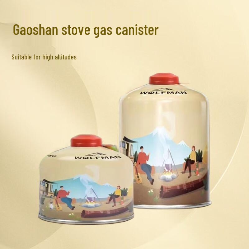 Portable Outdoor Camping Flat Gas Canister
