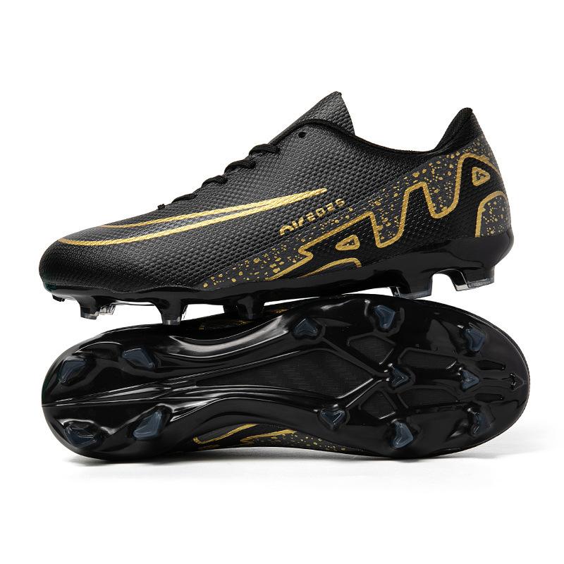 Children's Football Shoes Boys Teen Students Game Training Shoes Long Nails TF Shredded Nails Low Top 45 Large Size 46