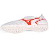 Mizuno Monarcida Skóra Syntetyczna Trwałe Buty Piłkarskie Męskie Buty Piłkarskie Biało-Czerwone P1GD222562
