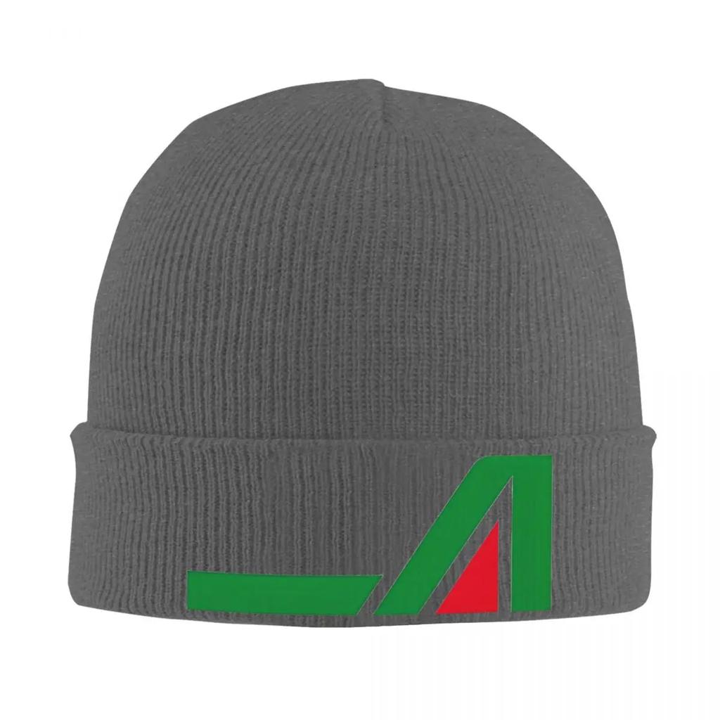 Alitalia Rally Knit Hat Beanies Autumn Winter Hat Warm Acrylic Hip-hop Cap for Men Women Gifts