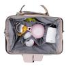 New SWISS MILITARY PU Backpack Storage Bag Large Unisex Light Brown SW24QXS008