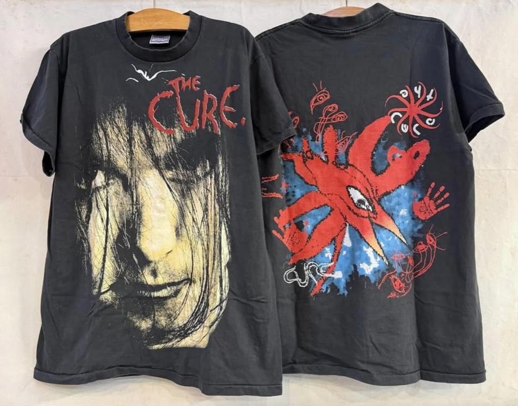 Vintage THE CURE The Wish Tour Concert 90s Band XL Single Stitch T-Shirt REPRINT