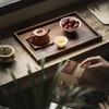 Smooth Surface Rectangular Tea Tray Vintage Brunch Tray Simple Hotel Dinner Plate  Afternoon Tea
