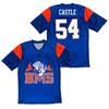 Schloss 54 Deutsch 1 Moran 7 Jersey Blue Mountain Staat Fernsehsendung Fußball T-Shirt Sommer Lässiges Mode Design Print T-Shirt Herrenhemd