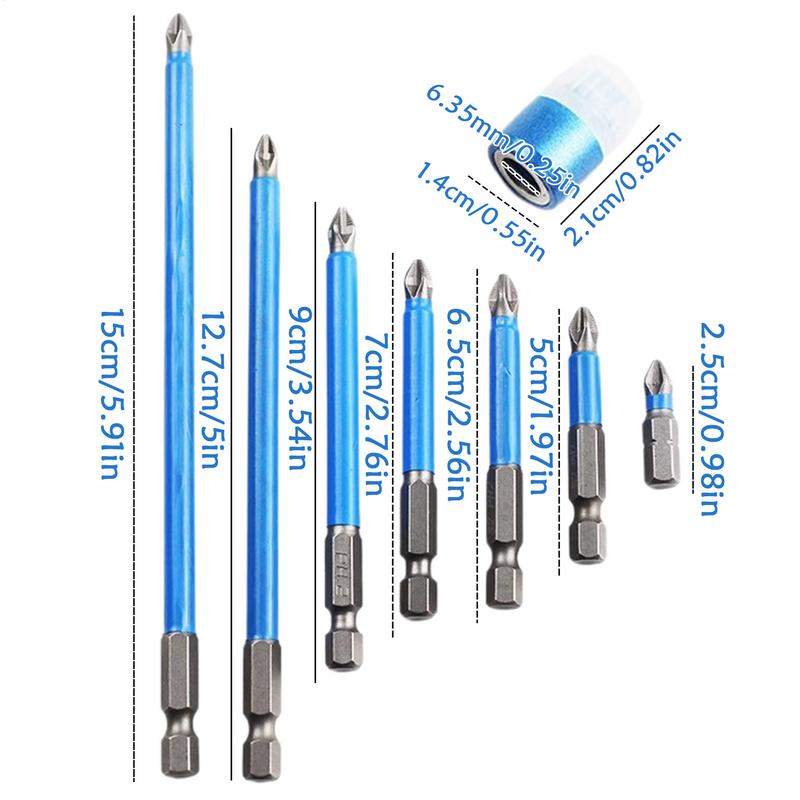 Magnetic Electric Screwdriver Bit Handmade Drilling Equipment High Precise Screwdriver Bits For Drill High Hardness Magnetic