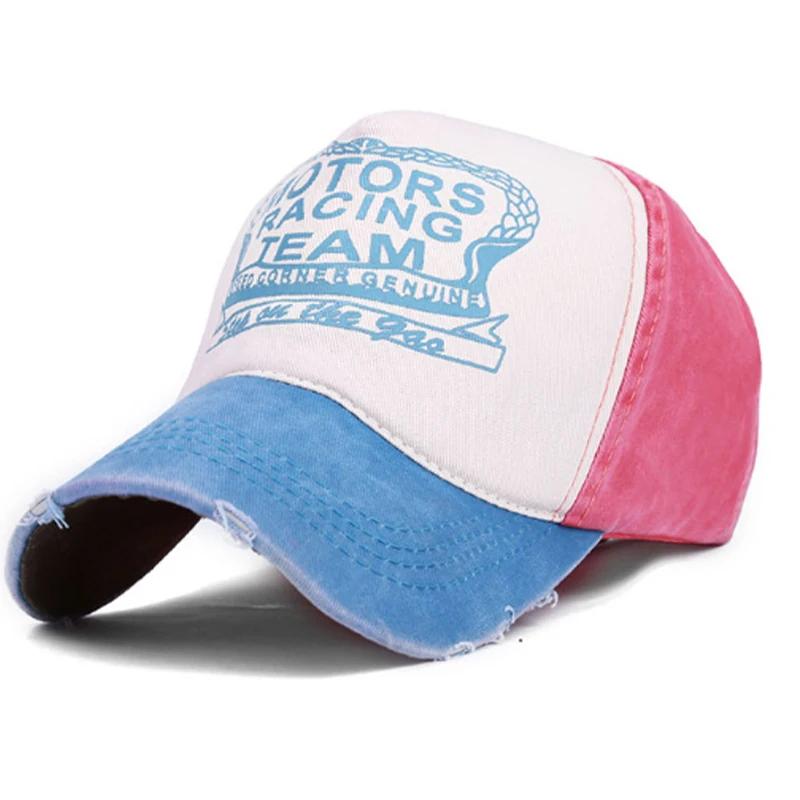Fashion Letter Snapback Cotton Baseball Cap Men Women Hip Hop Fitted Fishing Cap Outdoor Autumn Summer Casual Hat