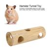 Haustier Hamster Bambus Tunnel Röhrenform Spielzeug zum Spielen Zähneknirschen(L)