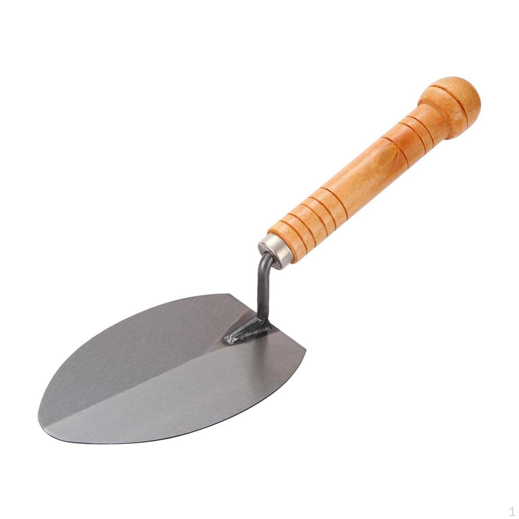 Concrete Trowel Brick Laying Ergonomic Masonry Hand Tool Mortar Finishing for Cement