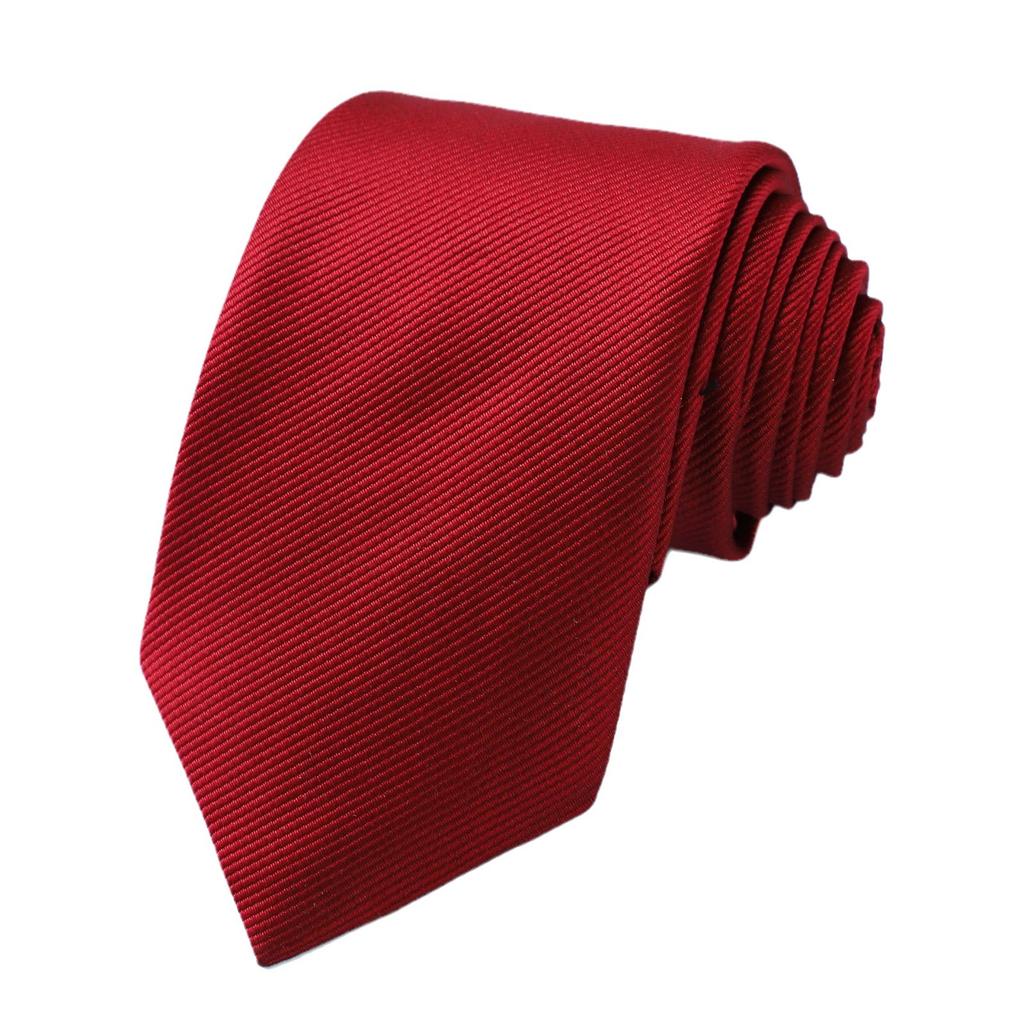Men'S 8CM Versatile Fashion Trend New Tie Business Formal Polyester Annual Meeting Tie Gift