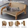 Cat Scratcher Bed Scratch Mat Sofa Shape Elevated Modern Stylish 51 X 46 28 Cm Scratching Toys