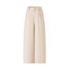 Navigare Women's Old Money Style Wide-Leg Casual Trousers