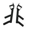 2 Pièces Accessoires Barres de Dips Fitness Poignées pour Rack à Squats Tractions 18mm