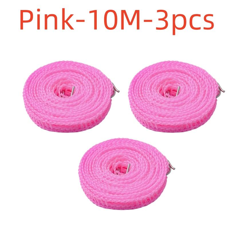 Outdoor Clothesline Nylon Non-Slip Laundry Line Rope Travel Business Windproof Clothes Cord 3/5/10 Meter Long