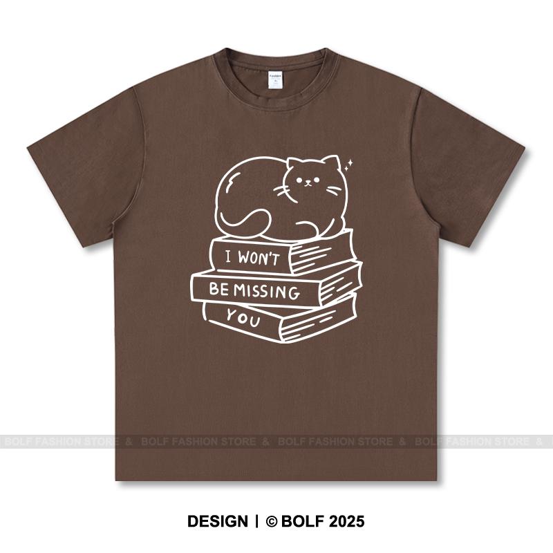 Women's I Won't Be Missing You Printed T-Shirt 100% Cotton Oversized Savage Graphic Tees for Men Summer Tops Breakup Streetwear