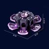 EDC fidget spinner giroscopio de armadura abierta juguetes para aliviar el estrs de adultos juguetes magnticos simples