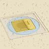 ABS Component Not Insect Drains Filter Insert Drains Hair Catcher for Bathroom Sink Hair Clog Prevention & Odor Control
