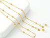 Women's High-End Beaded Metal Glasses Necklace - Anti-Slip Simple Jewelry Lanyard