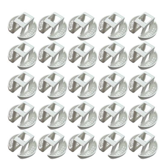 25Pcs 3D Printed Washbasin Filter Hair Catcher Filter 35mm Inlet Sink Water Filter Reusable Drain Strainer for Bathroom Kitchen