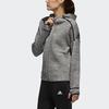 Adidas Sporty Hooded Jacket Women Outerwear Storm-Grey DY5770