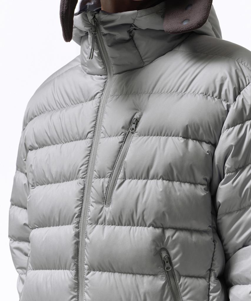 Musinsa Standard [City Leisure] Hooded Light Down Jacket [Light Grey]