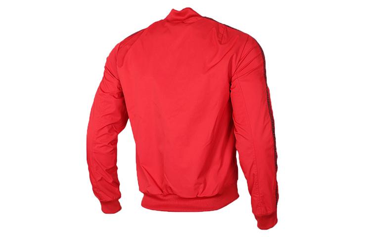 adidas Manchester United Jackets Men's Red Baseball Collar Moderate Pilot DX9077