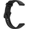Silikonarmband für Huawei Band 7, Schwarz