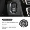 Car Start Stop Engine Button Cover for BMW Series 1 3 4 5 GT X1 X2 X3 X4 Aluminum Ignition Ring Trim Interior Decor Accessories