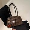 Herbst/Winter 2026 Retro Lässige Große Schulter Bowlingtasche