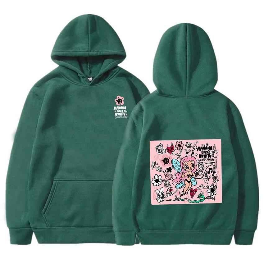 Karoll G Bichota Season Man Streetwear Winter Warm Long Sleeve Sweatshirts Clothes Unisex Sportwear Aesthetic Pullovers Hoodies