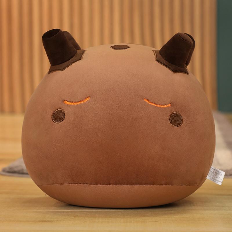 30/40/50CM Kawaii Plush Genshin Impact Pillow Cute Slime Elemental Peluche Toys Stuffed Soft Game Dolls Cushion Kids Gifts