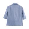 European and American Cross-border Women's Clothing Wholesale Women's Short Short-sleeve Suit Jacket Pleated Straight-leg Pants