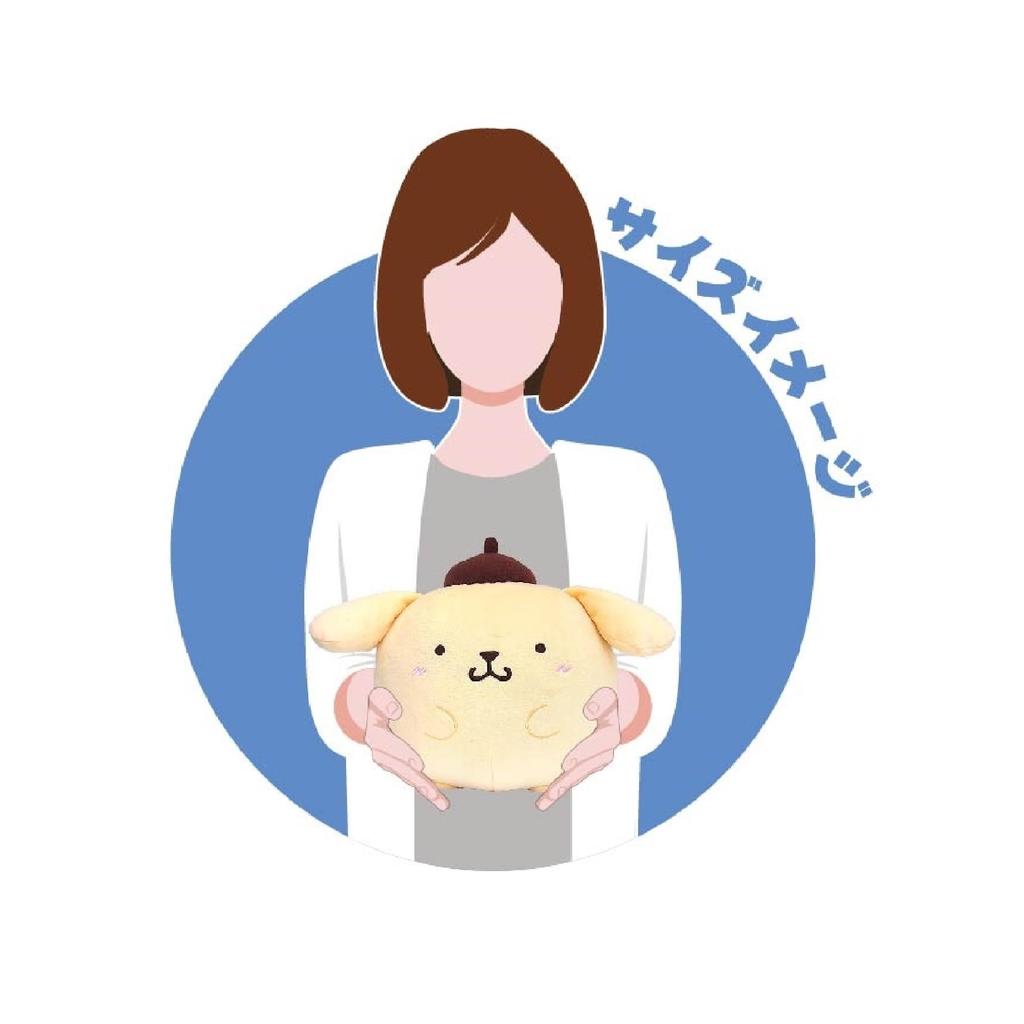 Sanrio Characters Fluffy Kororin M Size B Pompompurin