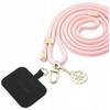 Guess Guoucnmg4Ep Universal Cbdy Cord Strap Pink/Pink Nylon 4G Metal Charm