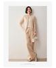 2024 Autumn/Winter Women's Cashmere Cardigan: Round Neck, Fashionable Base Layer, Casual Short Single-Breasted Jacket