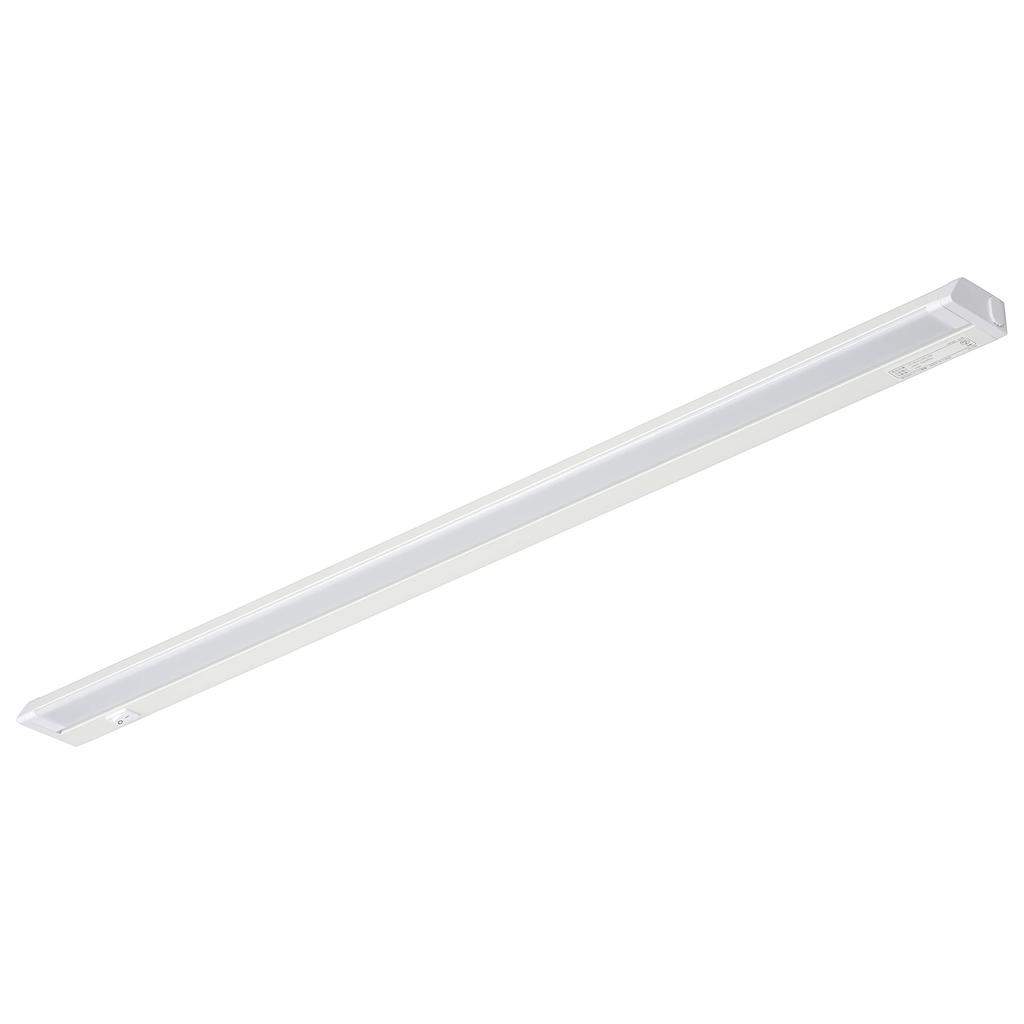 OHM Electric LED E-Bright Slim Multipurpose Light, Outlet Type, Daylight White, 14W, 857mm, Slim, Kitchen Under-Shelf Light, LT-NLES14D-HN, 06-4034