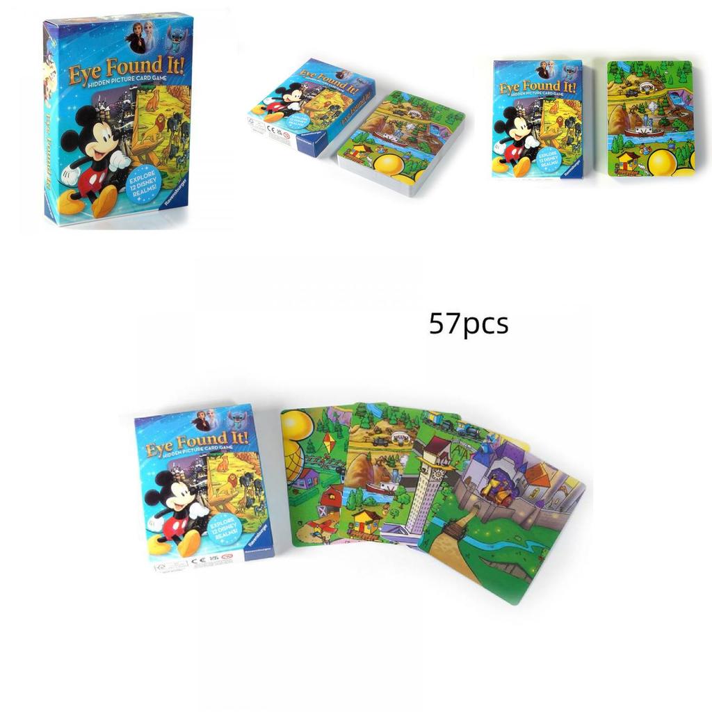 Occhio l'ho trovato Il Gioco di Carte Definitivo con Immagini Nascoste Per Bambini e Adulti
