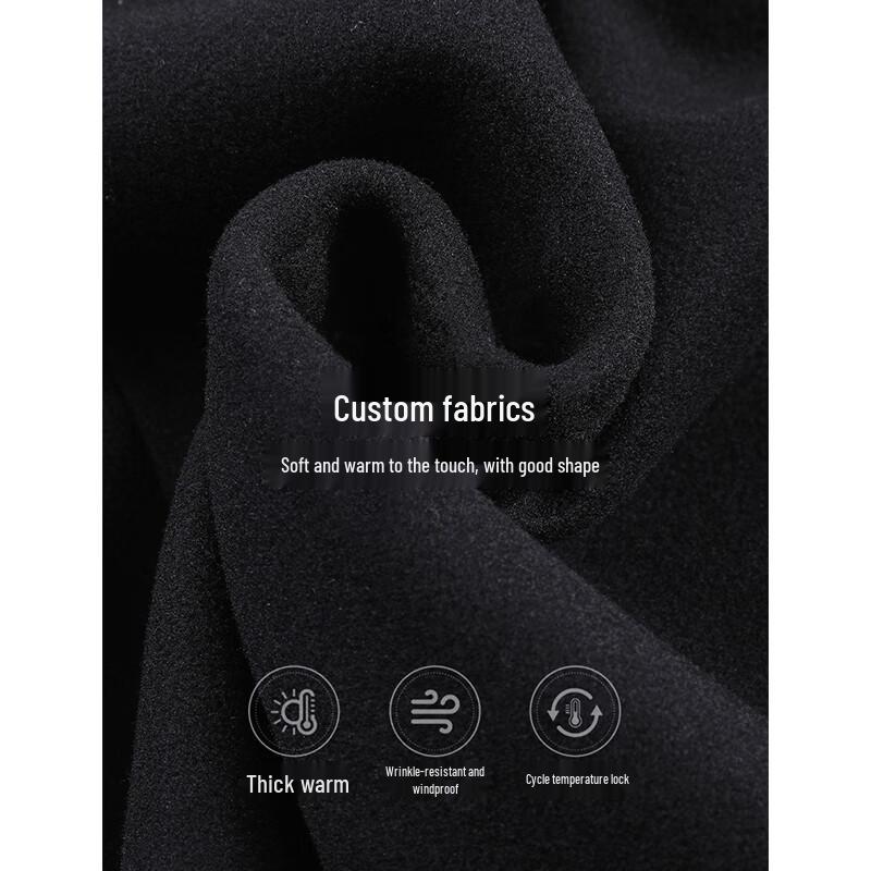 Women's New Chinese Style Padded Wool Blend Professional Long Coat