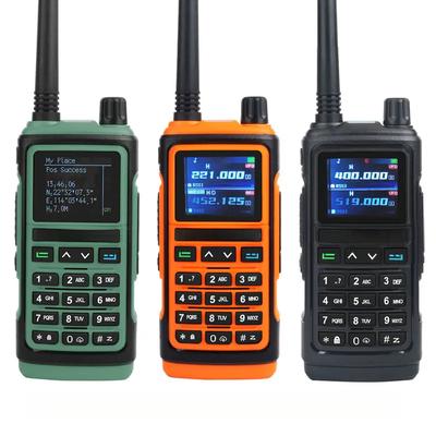 GPS Flugfunk Walkie Talkie Fünf Bänder Empfang Dreiband Senden FM Zweiwegradio UV-17 Pro GPS
