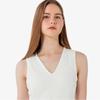 [Lacoste] Women's V-Neck Sleeveless Pleated Dress EF8849-56G70V