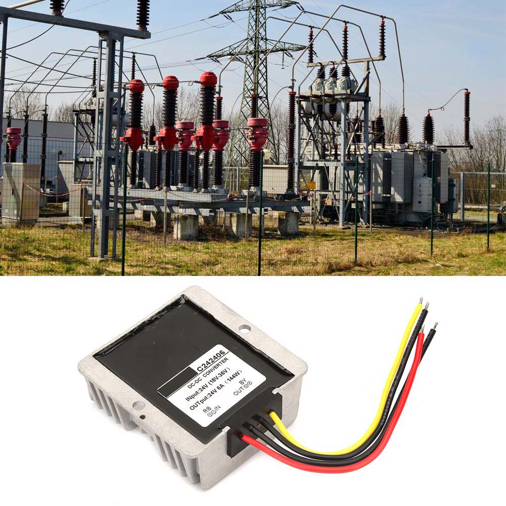 18 36V na 24V Automatický Step UP Down Konvertor Boost Buck Regulátor Napätia Modul Type 1