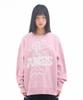 AMES-WORLDWIDE Angel Graphic Knit Pink