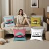 Cool Supercar Pillow Case Plush Fabric Soft  Pillowcase Double Sided Print Cushion Cover Household Gifts