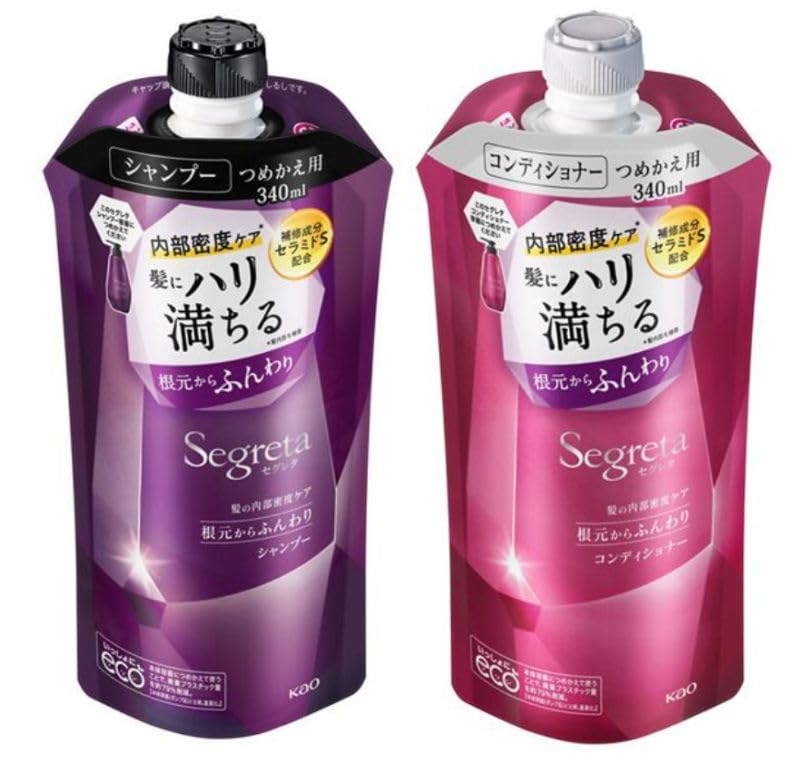 

[Set sale] Segreta shampooconditioner refill 340ml set of 2